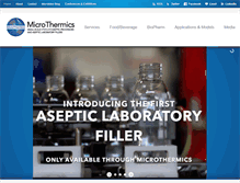 Tablet Screenshot of microthermics.com